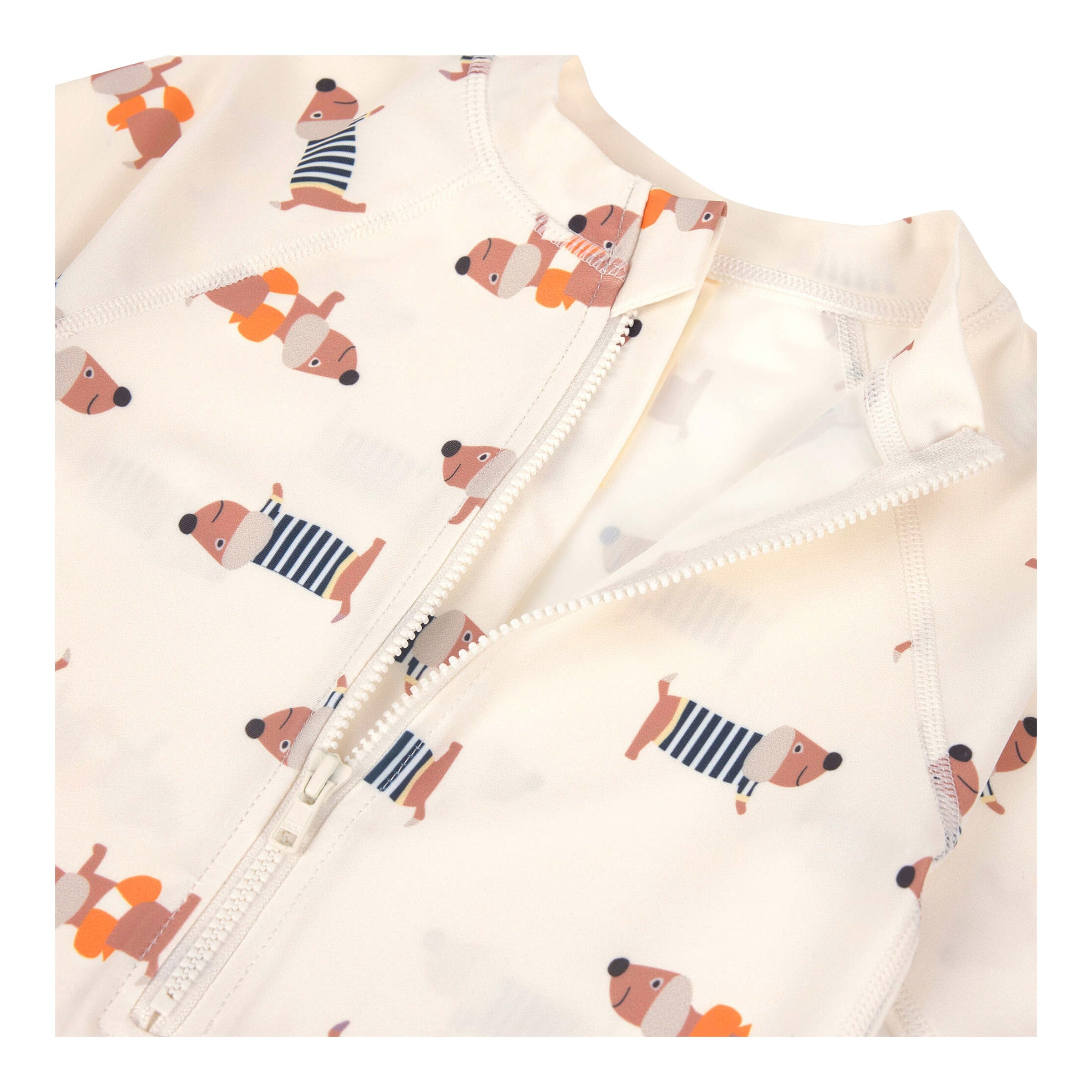 Schwimmanzug kurz mit UV-Schutz Dackel