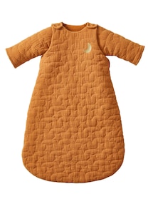 Bio-Kollektion: Baby Winterschlafsack aus Musselin TRAUMNÄCHTE, Ärmel abnehmbar