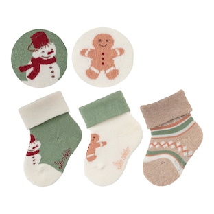 3er-Pack Socken Weihnachten