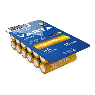 VARTA Longlife AA Big Box, 12 stuks