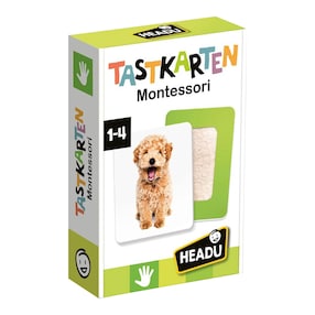 Lernspiel Tastkarten Montessori