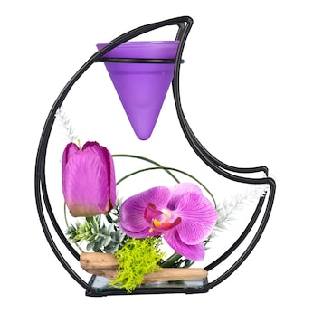 Theelichthouder „Violet Spring“