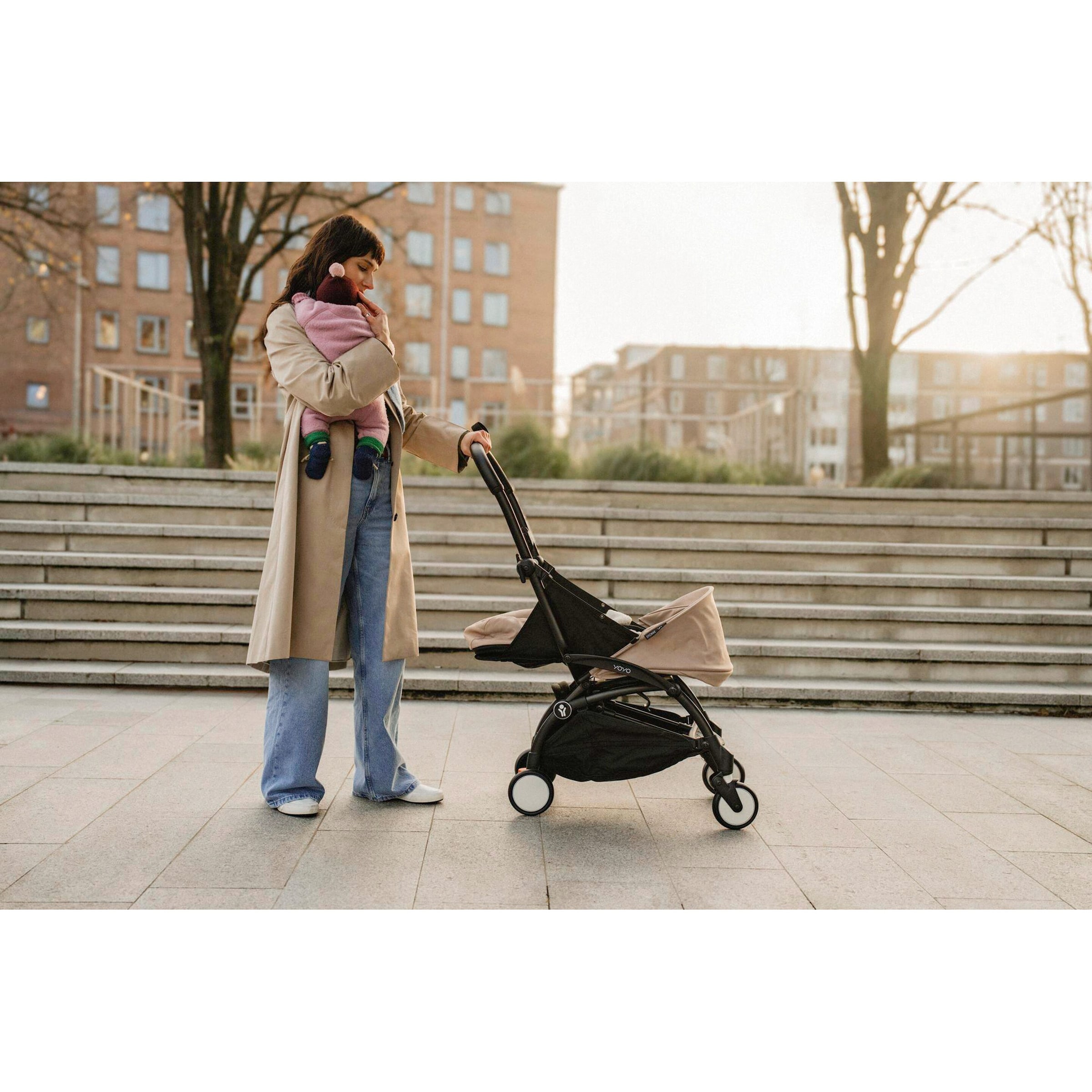 65% Rabatt! Stokke® yoyo3 Liegewanne braun