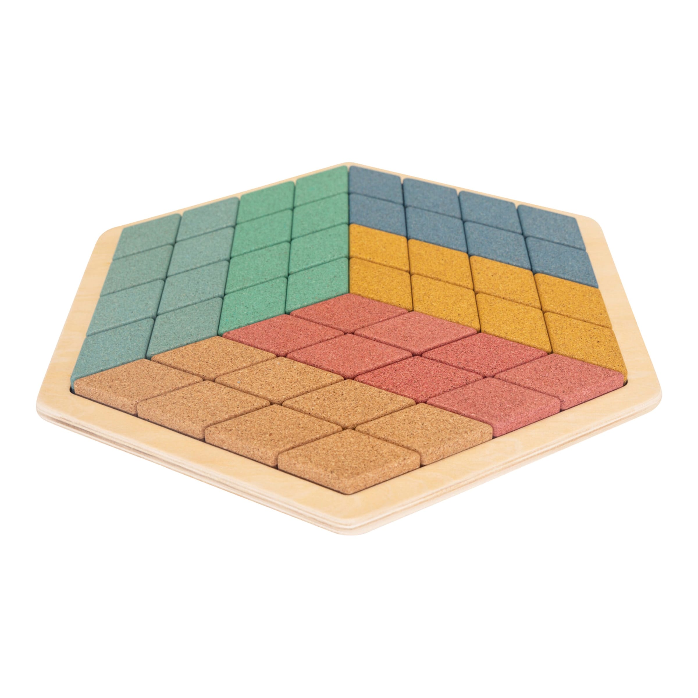 Korko Formpuzzle Colour Tiles​