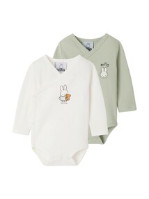 2er-Pack Wickelbodys langarm HASE MIFFY