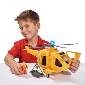 Sam Hubschrauber Wallaby II mit Figur