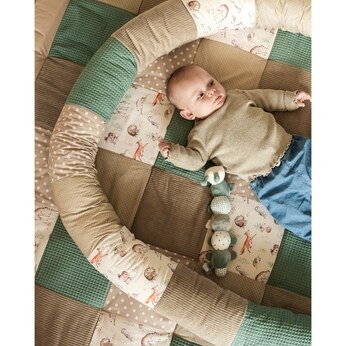 Nestchenschlange 300 cm Waffelpiqué/Cord