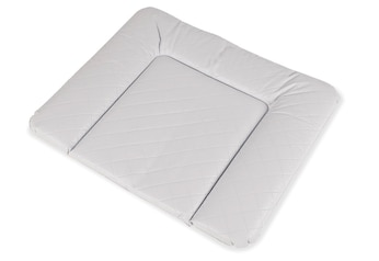 Wickelauflage Stepp-Optik, grau