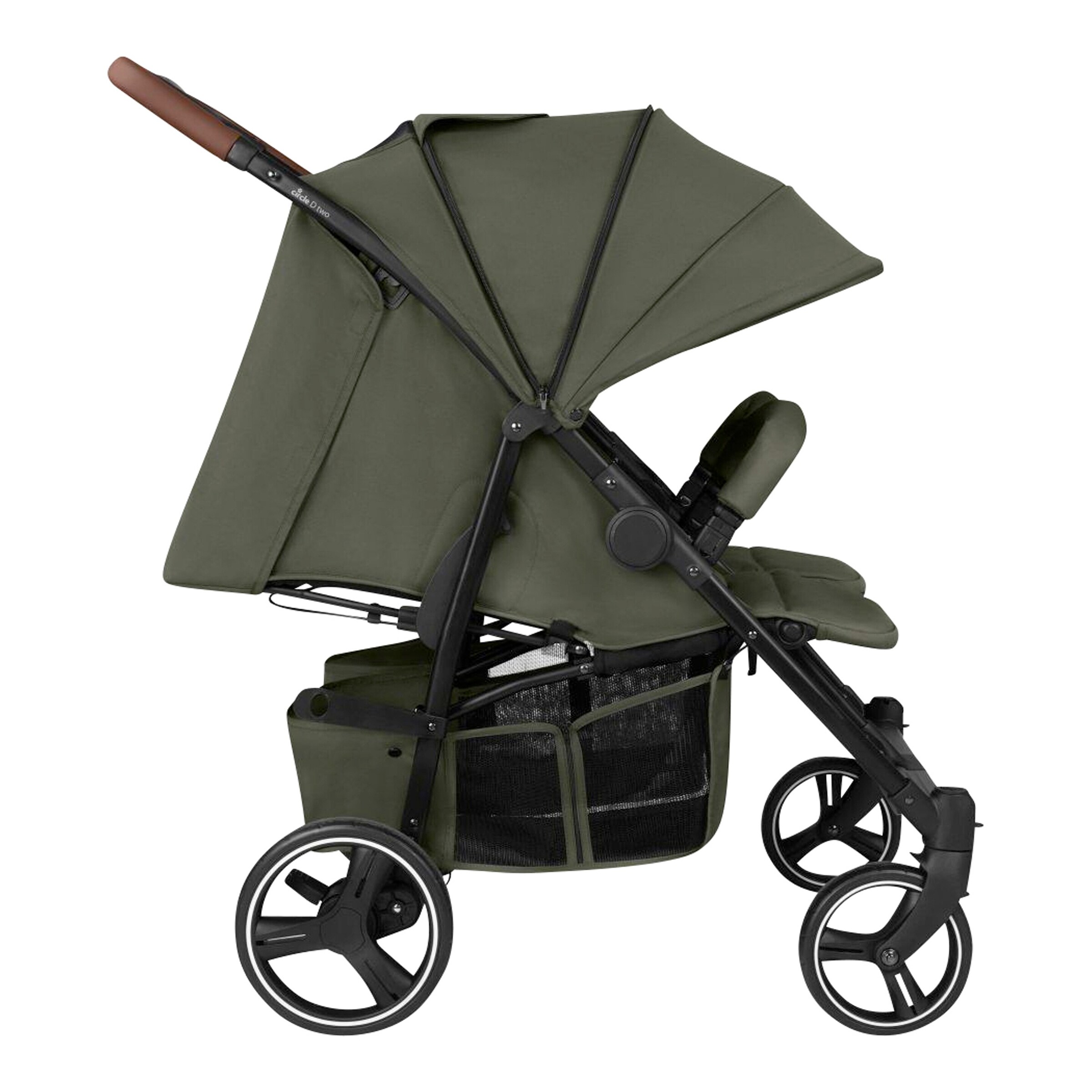 Thumbnail - Circle Kinderwagen Geschwisterwagen D Two gruen