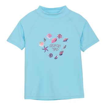 Bade-T-Shirt mit UV-Schutz Muscheln