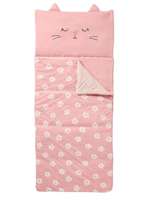 Schlafsack Kinder BLUMENKATZE