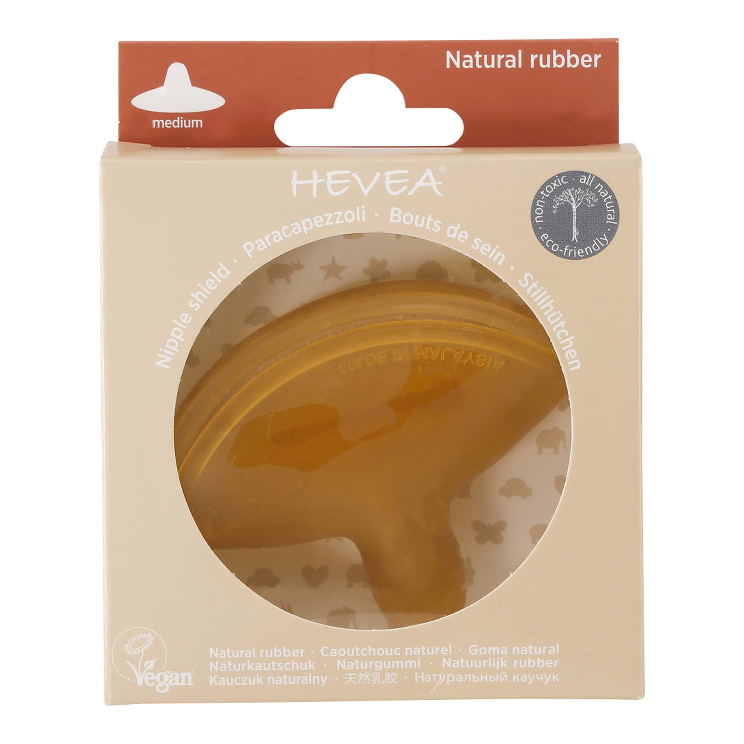 Thumbnail - Hevea 2er-Pack Stillhütchen Medium