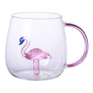 3D Glas-Tasse, 350 ml