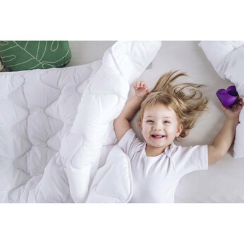 2-tlg. Steppbett-Set Märchenweich 80x80 / 135x200 cm 5.5 TOG