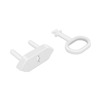 Lot de 8 cache-prises universels
