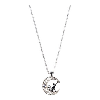 Collier pierre de lune «Chat Luna»