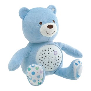 Kuscheltier Baby Bär mit Lichtprojektion