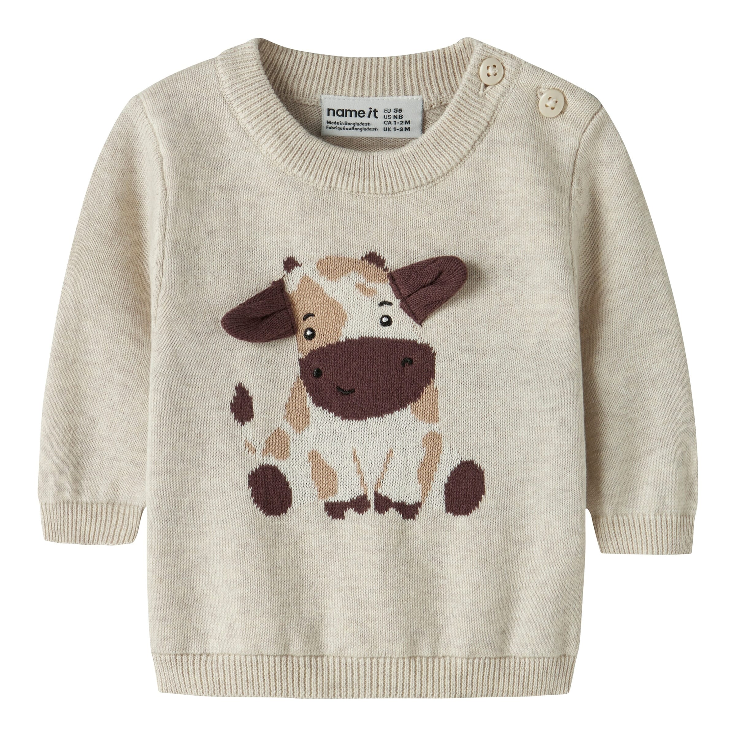 Name It Pullover Kuh