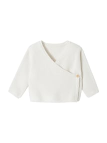 Weiche Baby Wickeljacke