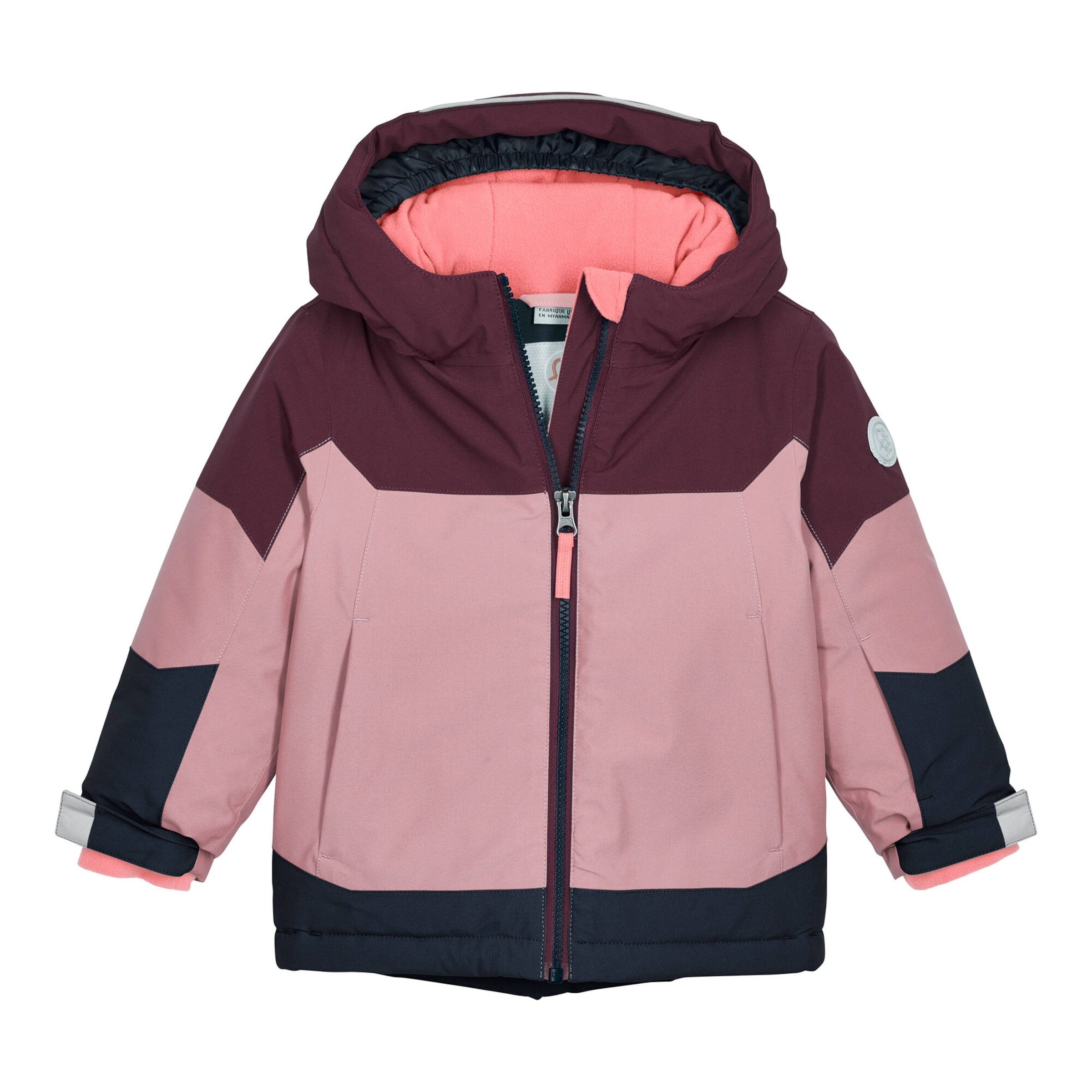 Killtec Winterjacke mit Kapuze Colorblock