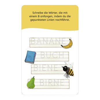 Erstes Lernen mit Spaß - Zum Schulstart: 50 Übungskarten
