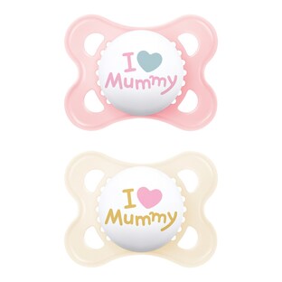 2er-Pack Schnuller Original Silikon, 0-6M
