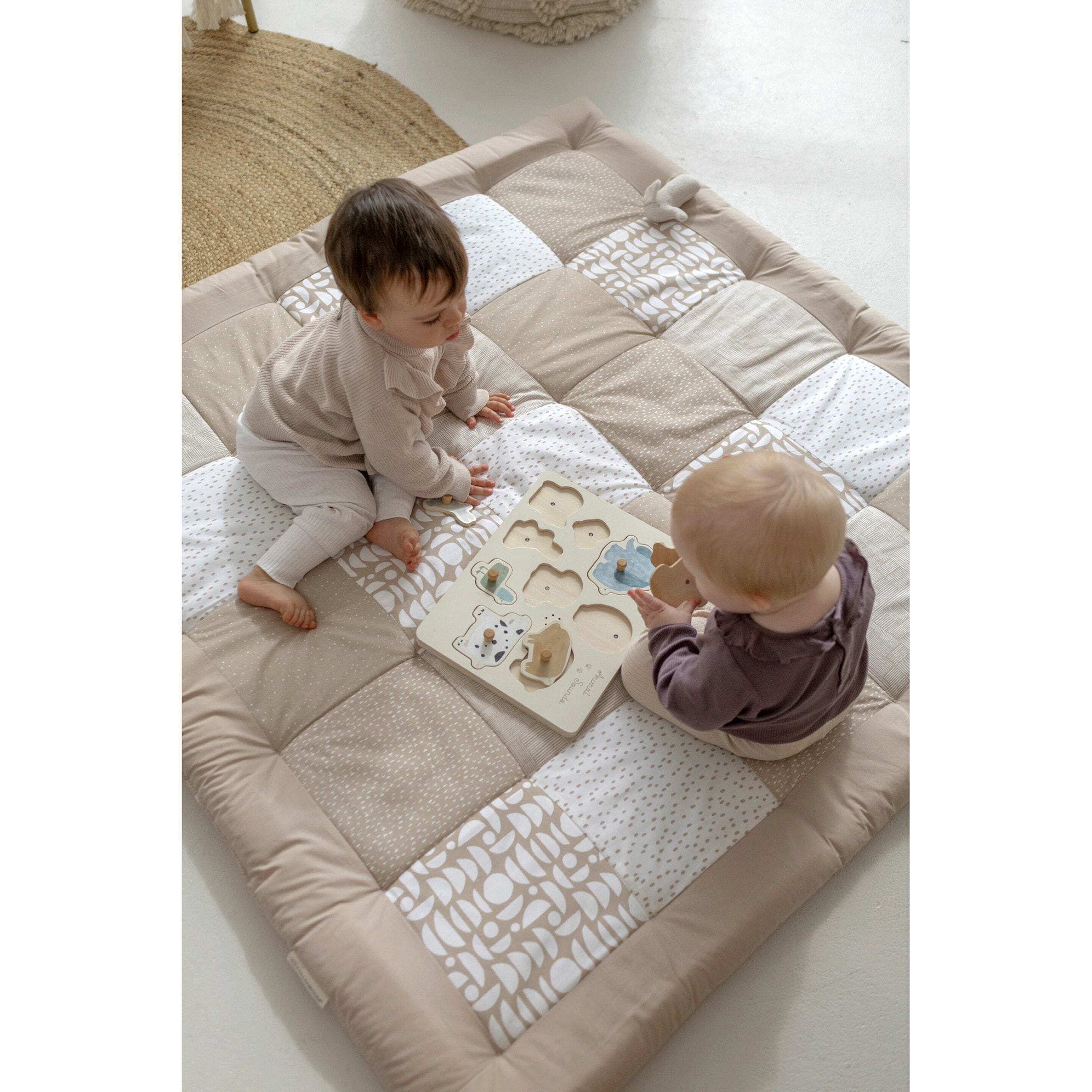 Krabbeldecke & Laufgittereinlage Classics 120x120 cm