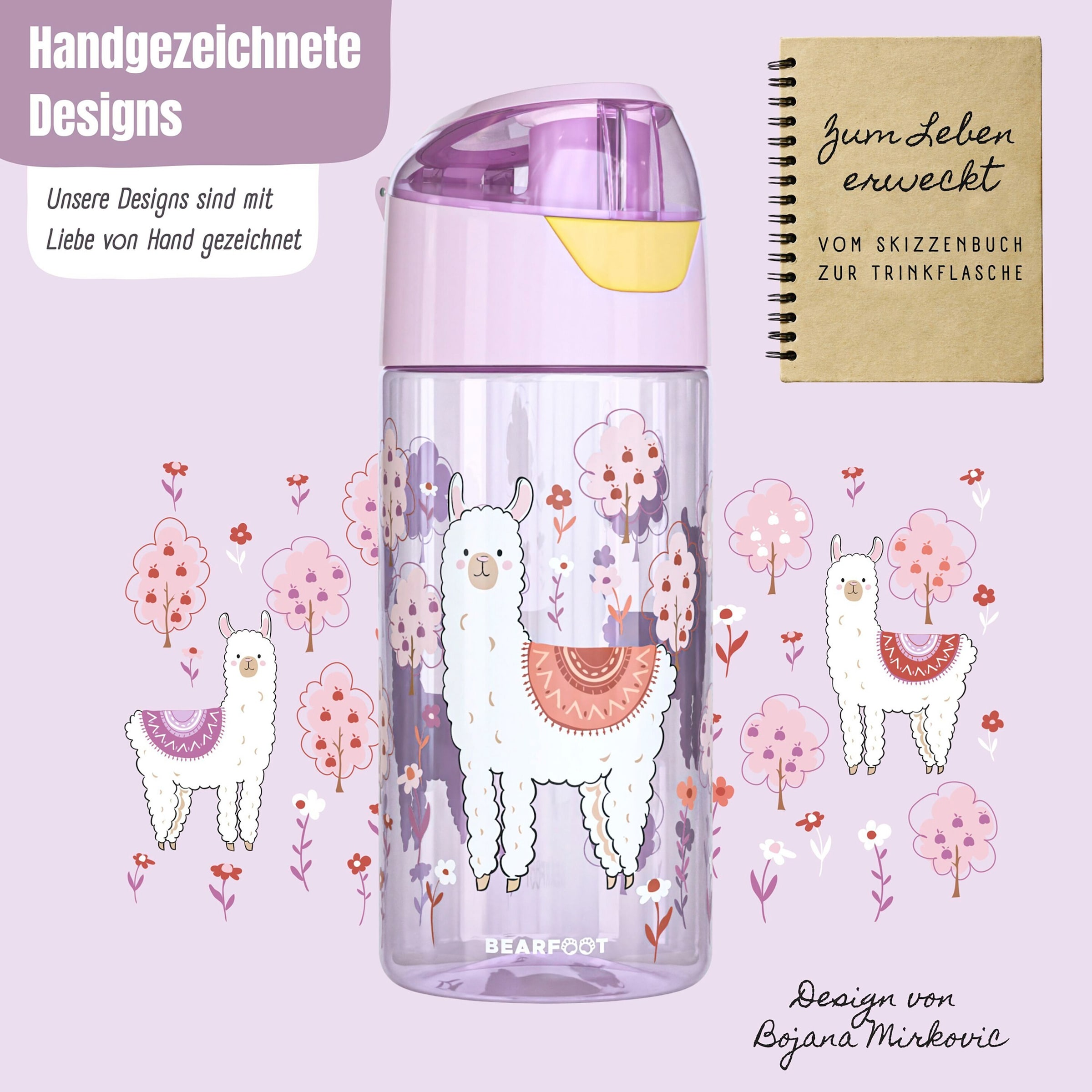 Bearfoot Trinkflasche 450ml