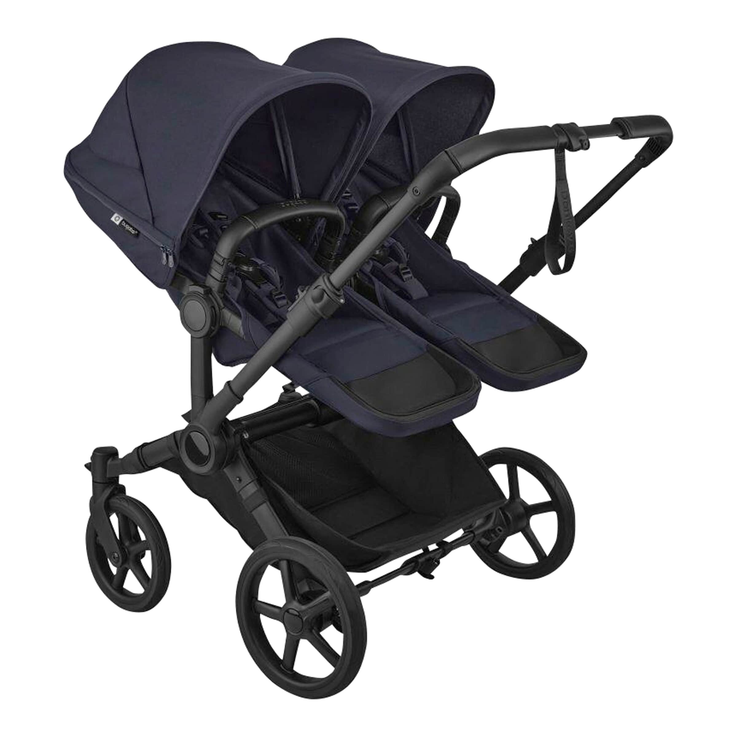 Bugaboo Donkey 6 Kinderwagen Geschwisterwagen Duo blau