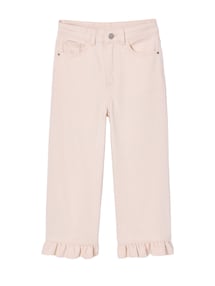 Weite Hose mit Volantsaum M‰dchen, Bundweite verstellbar