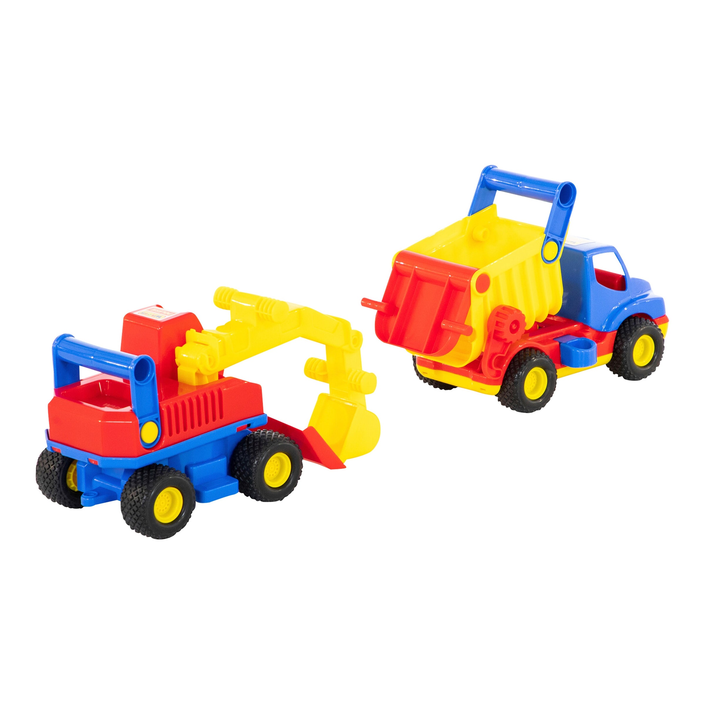 ConsTruck Muldenkipper und Bagger sortiert