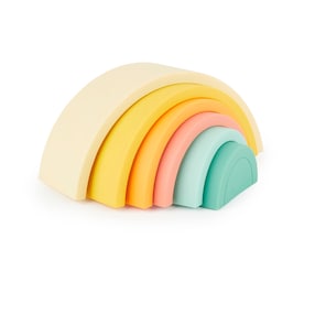 Silikon Regenbogen Spielzeug Tropical Vibes