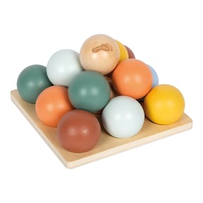 Jeu de tri Montessori avec boules