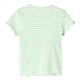 T-Shirt Rippqualität Ringel Erdbeere