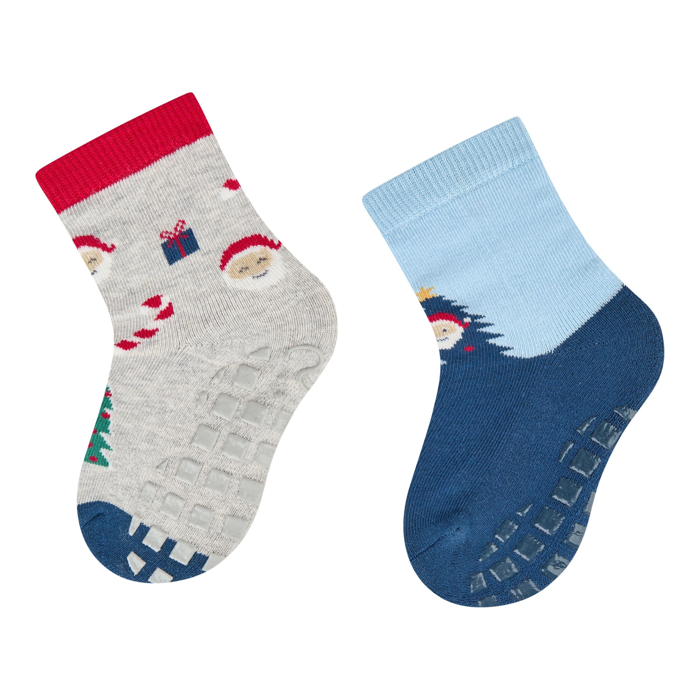 Sterntaler 2er-Pack ABS-Socken Weihnachten