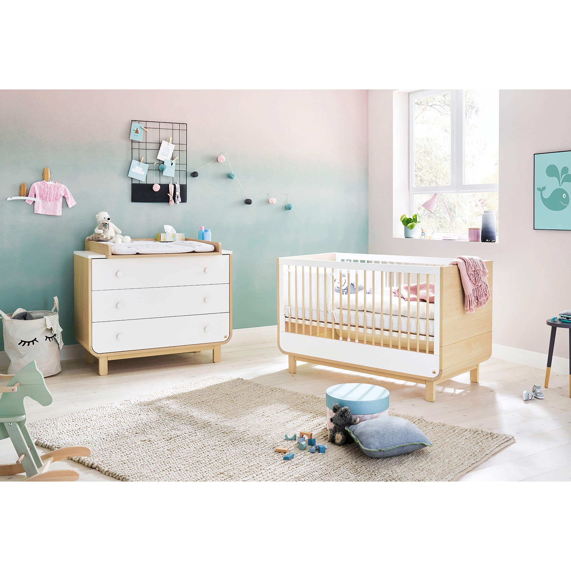Pinolino 2-tlg. Babyzimmer Round breit