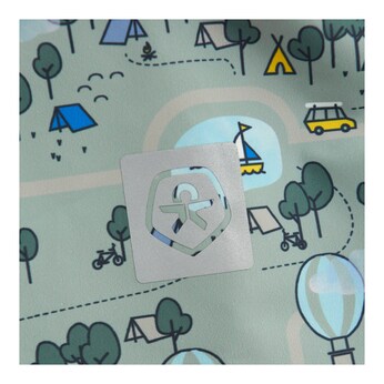 Regenanzug mit abnehmbarer Kapuze Camping