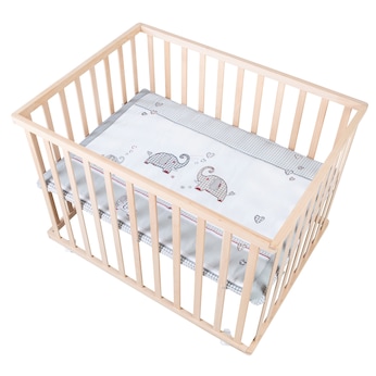 Laufgitter 100x75 Jumbo twins grau 