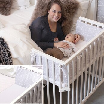 Beistellbett Midi mit Matratze Classic Soft