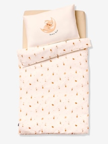 Baby Bettwäsche-Set TRAUMREISE mit Hasen-Print, Baumwoll-Musselin