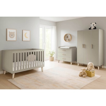 3-tlg. Babyzimmer Tami breit