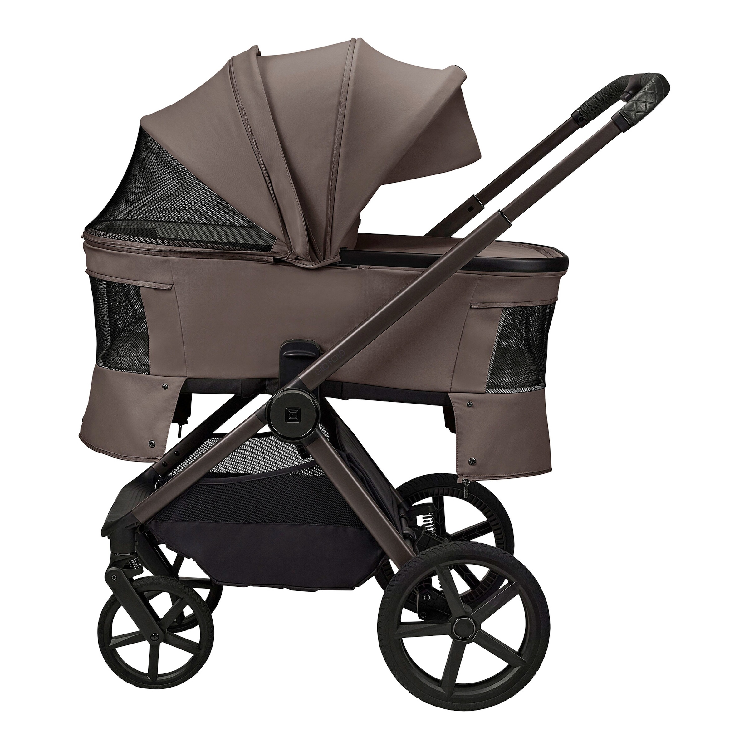 Moon Diamond Kombikinderwagen GIO FOLD greige