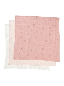 3er-Pack Baby Wickeltücher