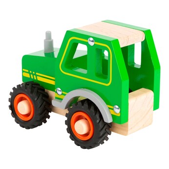 Traktor aus Holz