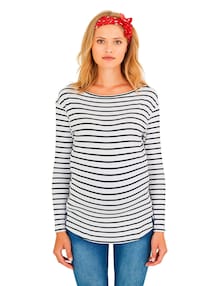 Shirt mit verdeckten Stillöffnungen, Schwangerschaft und Stillzeit