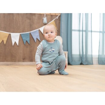 Strampler-Set 2-tlg. mit Shirt Eule Po-Applikation