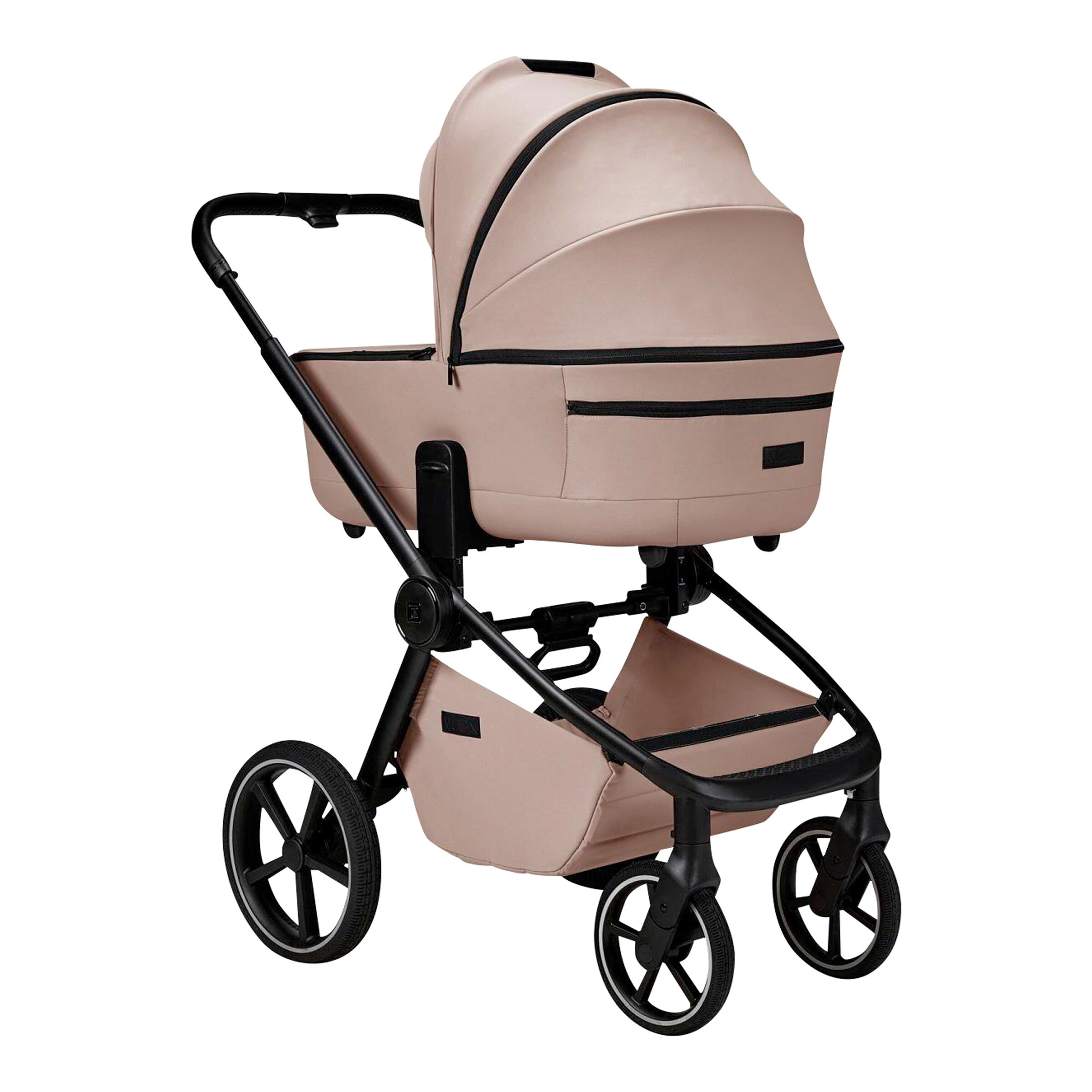 Thumbnail - Moon Kombikinderwagen Resea 2.0 (2026) Trio-Set inkl. Babyschale Cosmo 2.0 beige