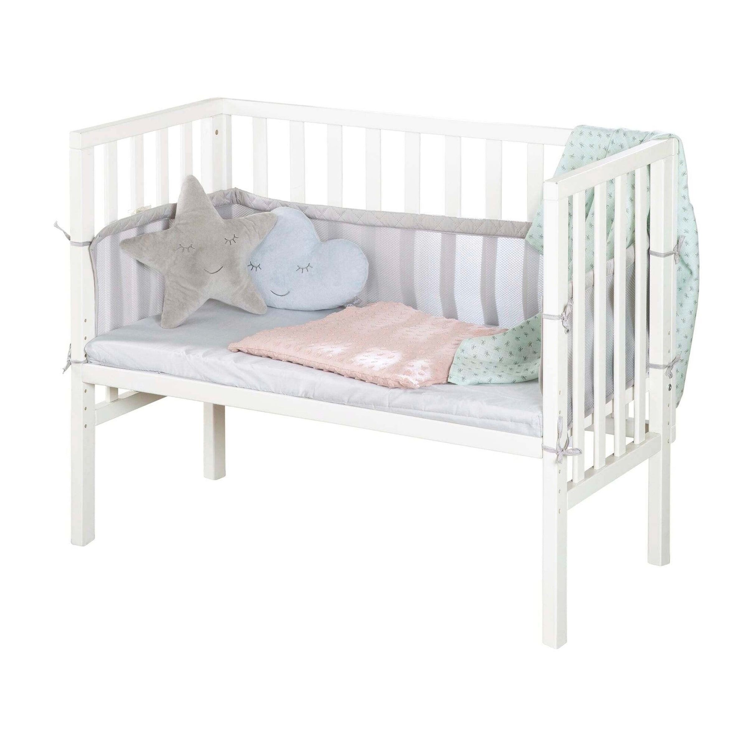 Roba Beistellbett 2in1 roba Style grau