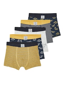 5er-Pack Jungen Boxershorts, Dinos