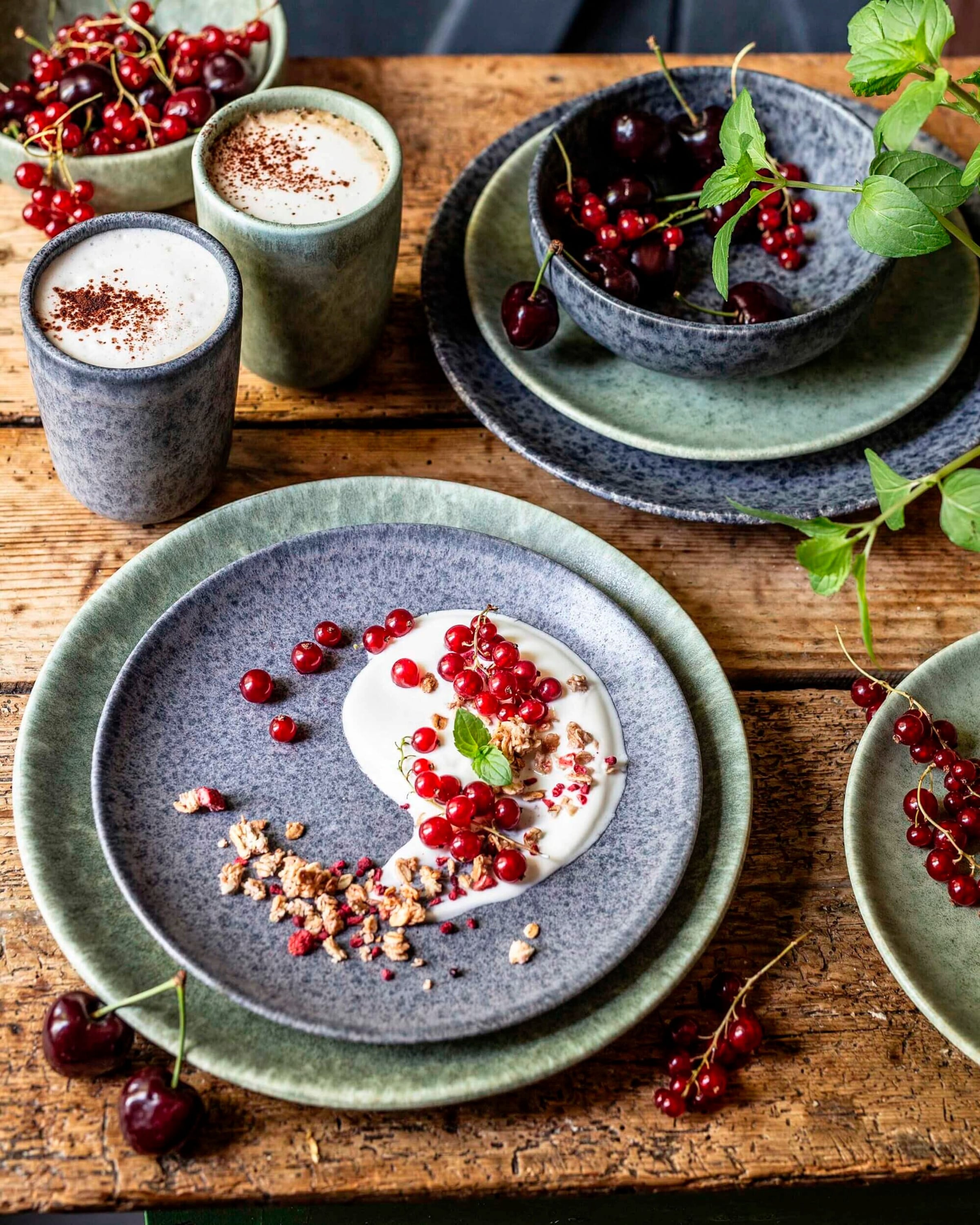 gipfelstück Dessertteller "MoosNStein"